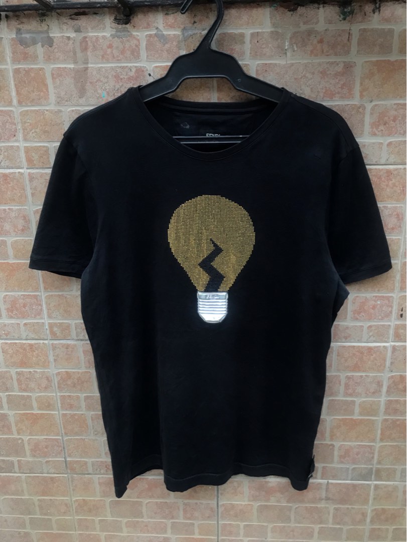 Fendi light bulb t shirt store