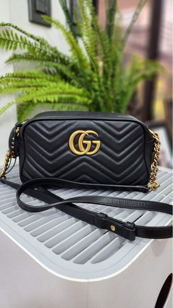 Gucci marmont online crossbody black