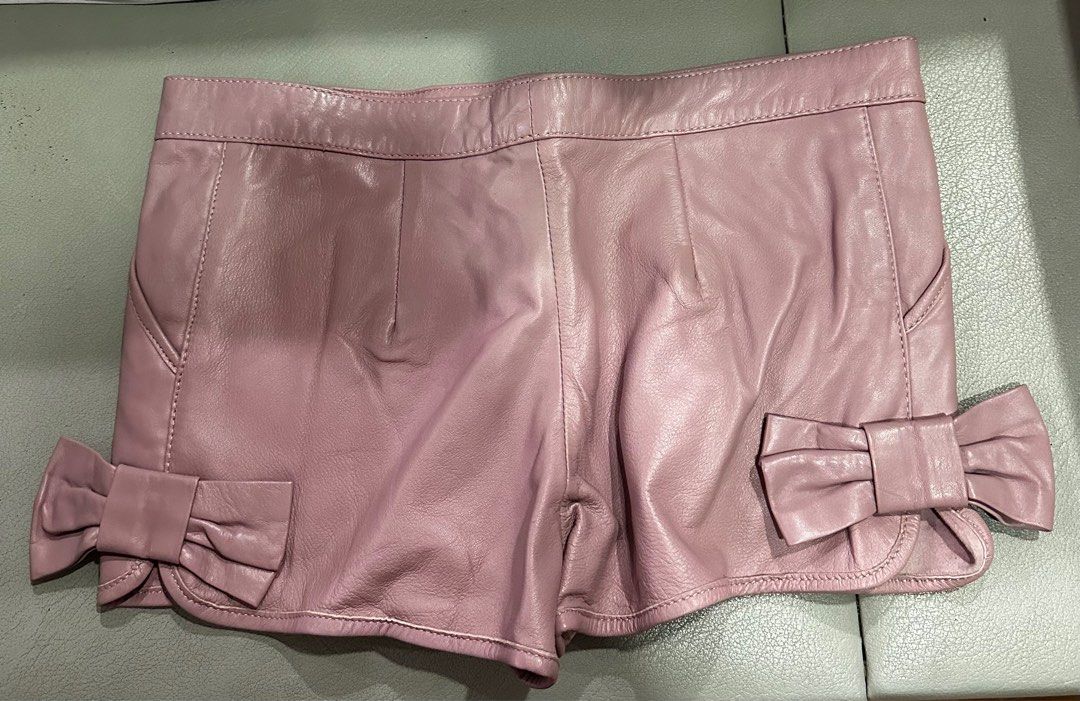 Red on sale valentino shorts