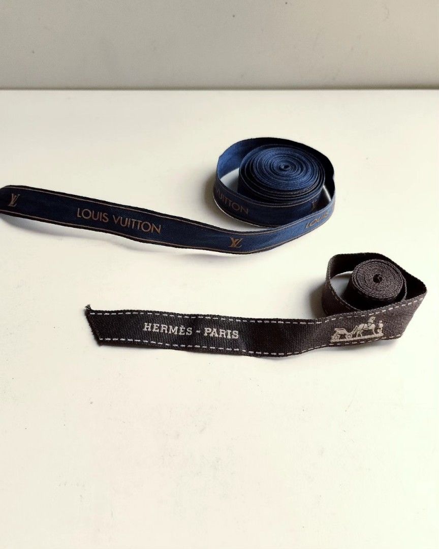 Authentic Vintage Hermès & Louis Vuitton Ribbons on Carousell