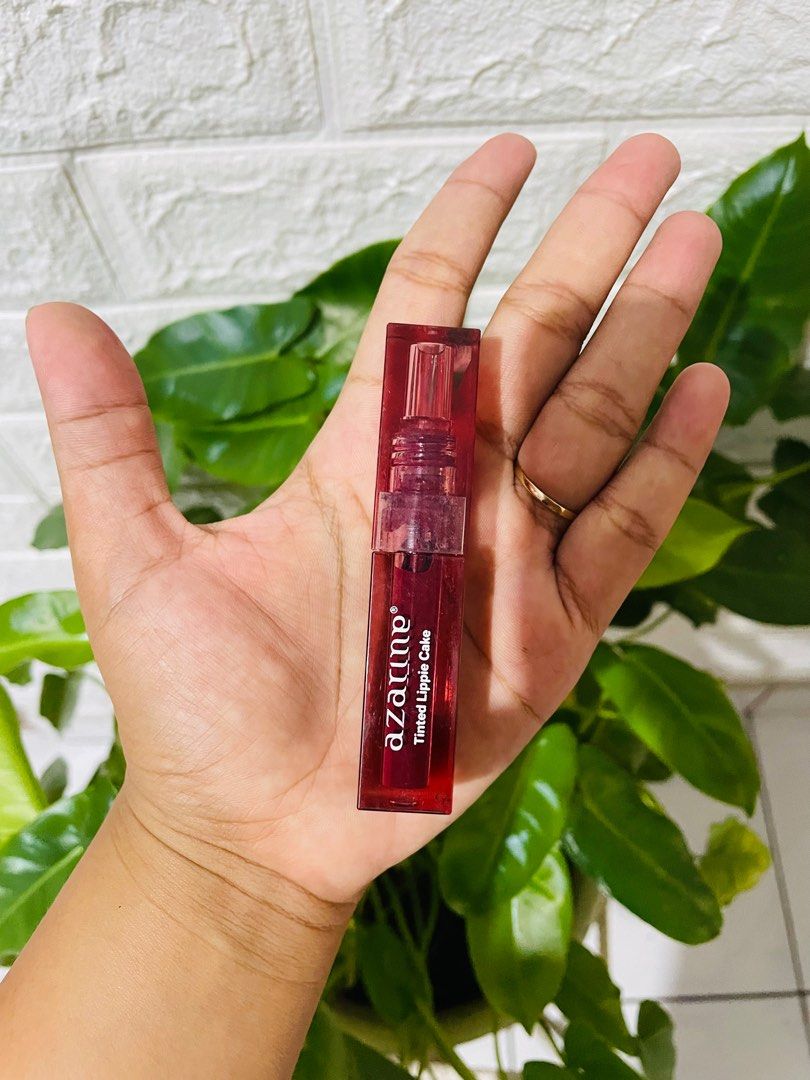Azarine X Red Velvet Tinted Lippie Cake Lip Tint Shade 06 Cherry