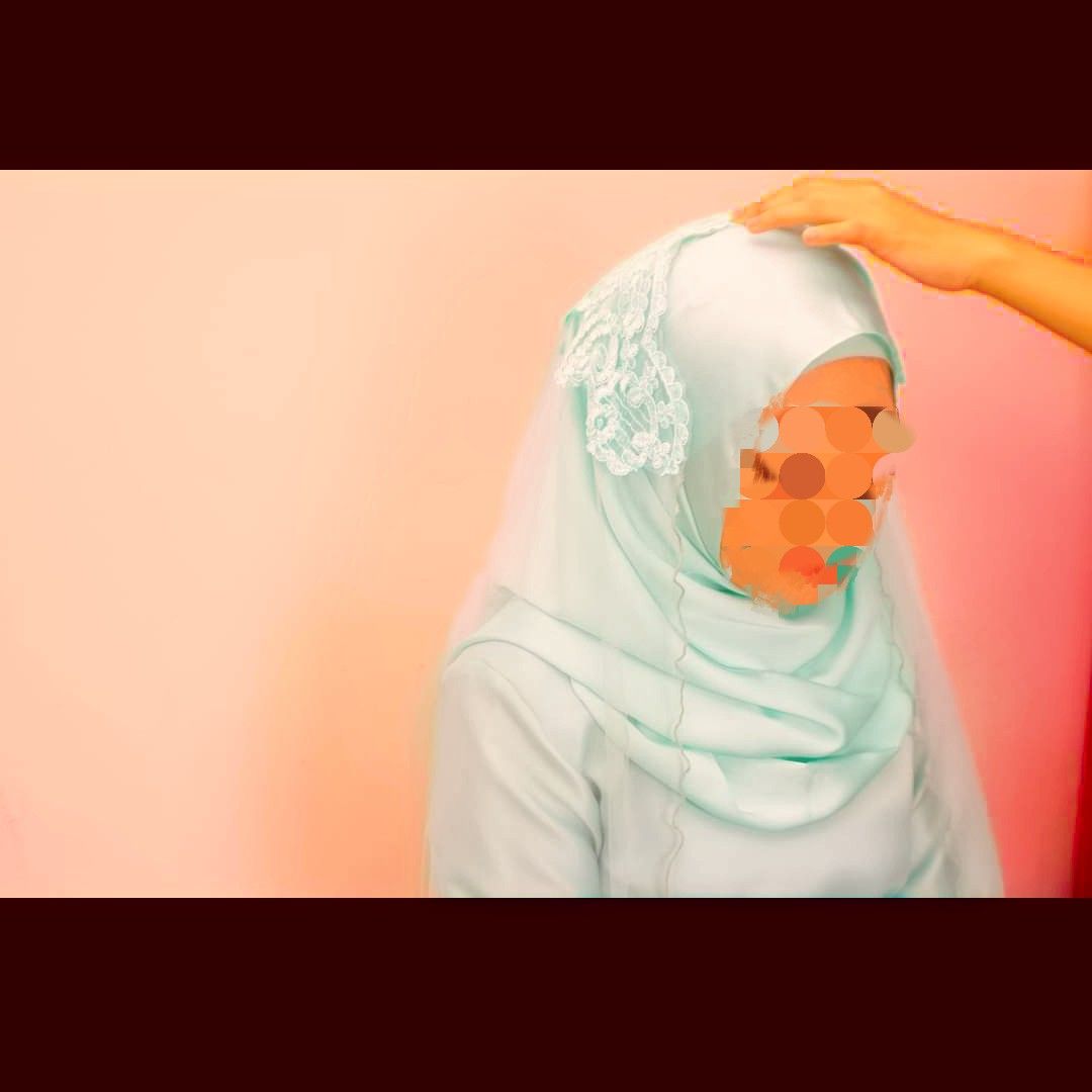 Baju tunang mint green clearance