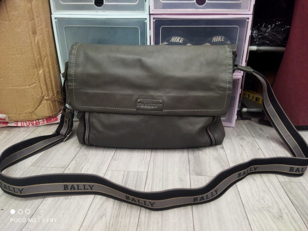 Bally Messenger, Men's Fashion, Bags, Sling Bags on Carousell