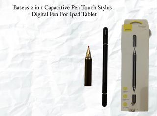 BASEUS 2 in 1 Capacitive pen touch stylus - digital pen for ipad tablet