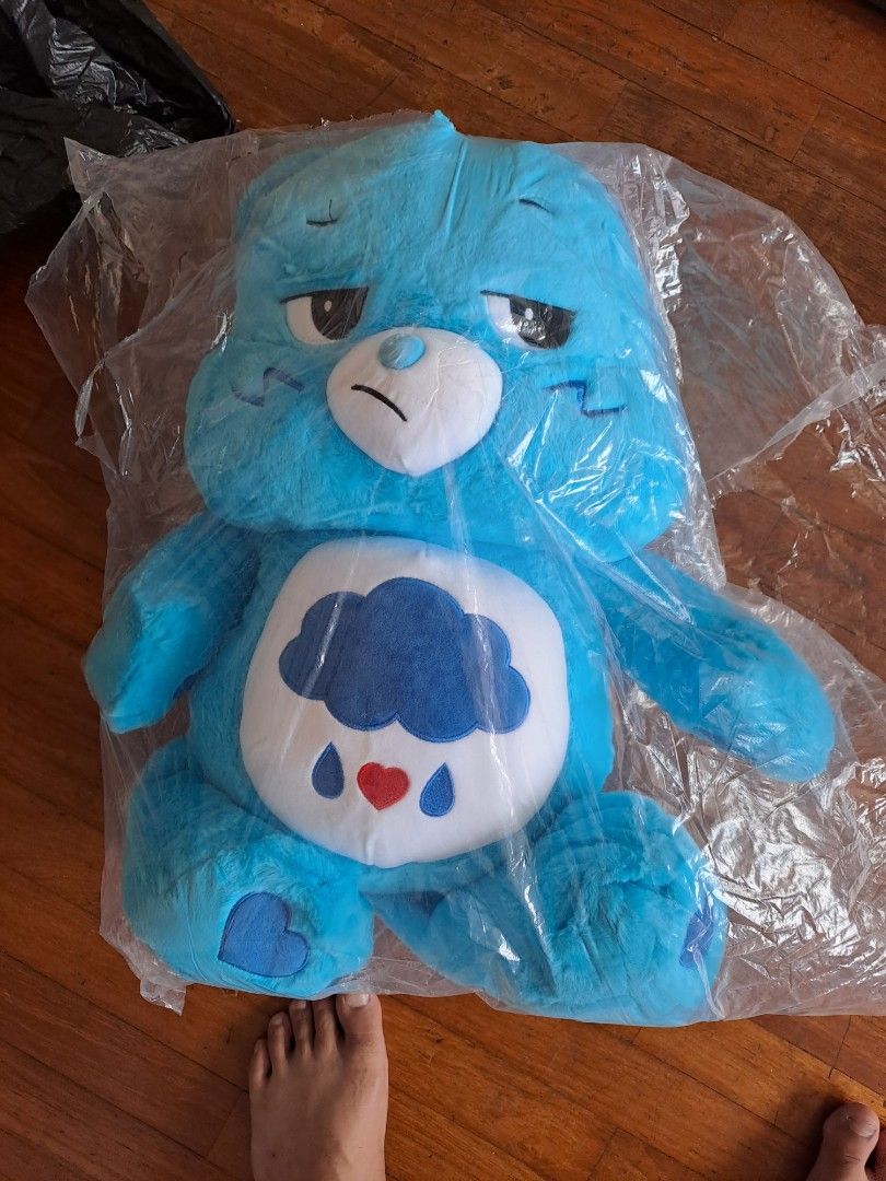 Big blue Care Bear soft toy /plushie, Hobbies & Toys, Toys & Games on