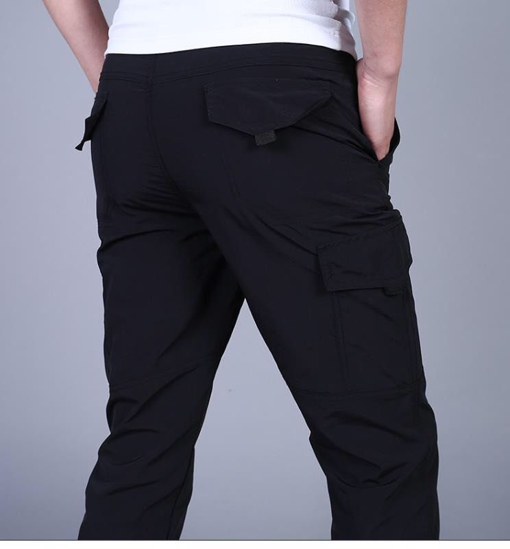 Black Cargo Pants. YKK Zippers, Men's Fashion, Activewear on Carousell