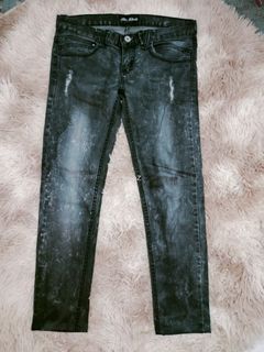 Black Skin/Fit Denim Jeans