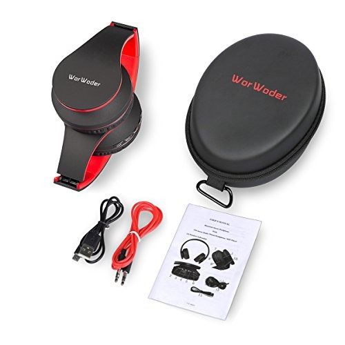 Bluetooth Headphones Over Ear WorWoder Hi Fi Stereo Wireless Headset Foldable Soft Memory Protein Earmuffs Built in Mic for Cell Phones TV PC and Travelling Audio Headphones Headsets on Carousell