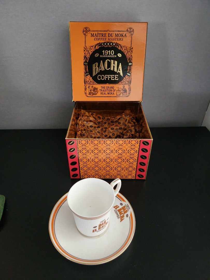 BNIB Bacha Coffee Set (w/o coffee beans), Furniture & Home Living ...