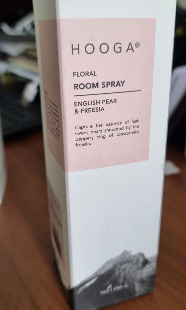 BNIB Hooga Room Spray, Furniture & Home Living, Home Fragrance on Carousell