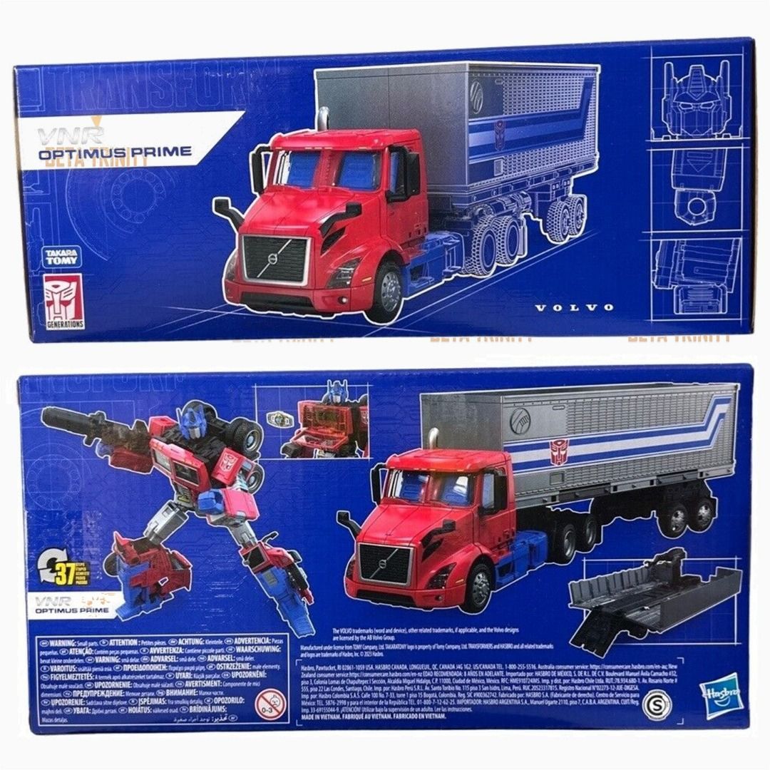 [Free Home Delivery] BNIB Transformers VNR Optimus Prime Volvo, Hobbies ...
