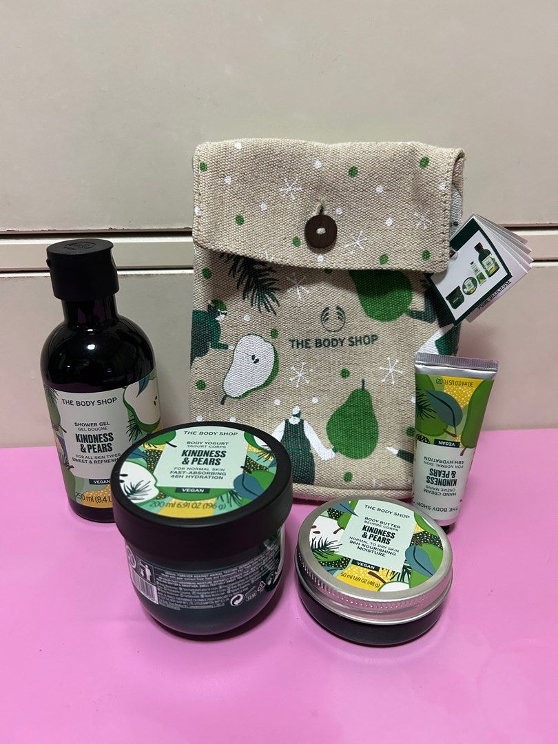 Body Shop Kindness and Pear Gift Set, Beauty & Personal Care, Bath