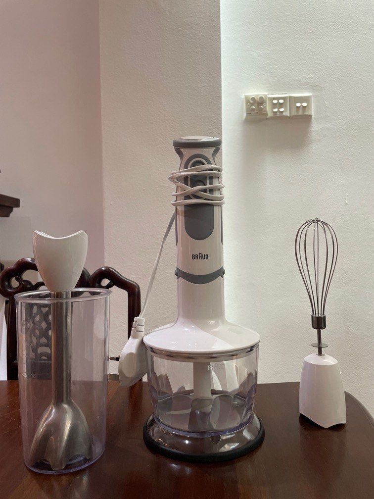 Braun MultiQuick 5 Vario stick blender with all attachments, TV & Home