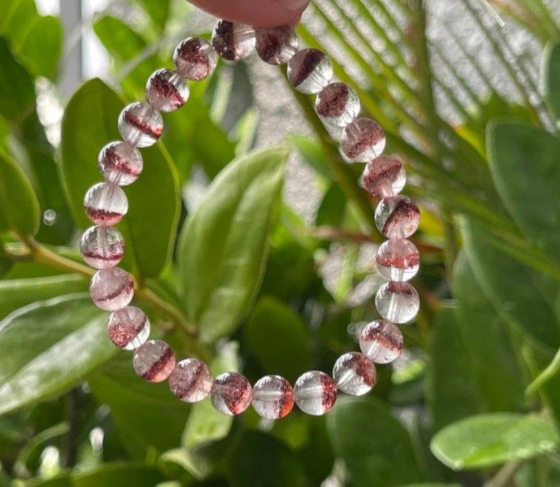 Brazil Super Seven Lepidocrocite Bracelet 7 mm high grade with good energies. FIXED PRICE SUBJECT TO SHIPPING FEE