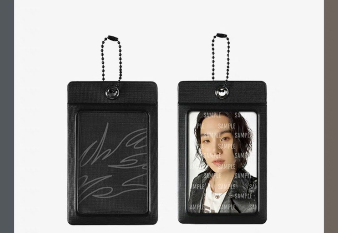 BTS D-DAY カードホルダー | Agust D(SUGA) ユンギ BTS SUGA AgustD TOUR D-DAY MINI PHOTO CARD HOLDER official