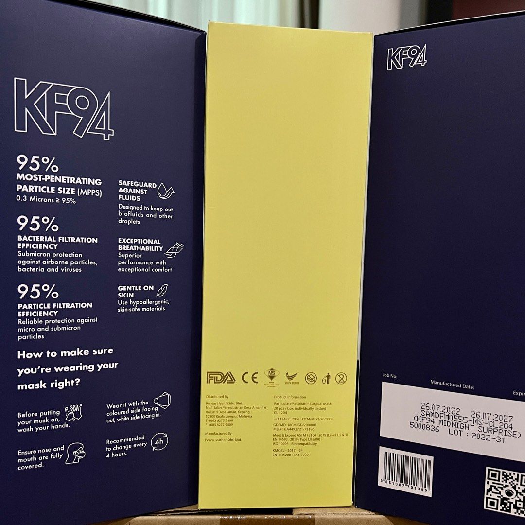 Callie KF94, Health & Nutrition, Face Masks & Face Shields on Carousell