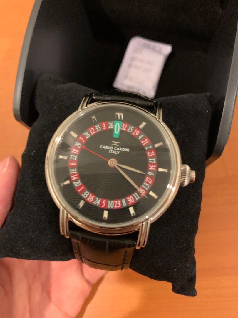 Carlo Cardini Italy Ref89115 Stainless Steel Automatic Original