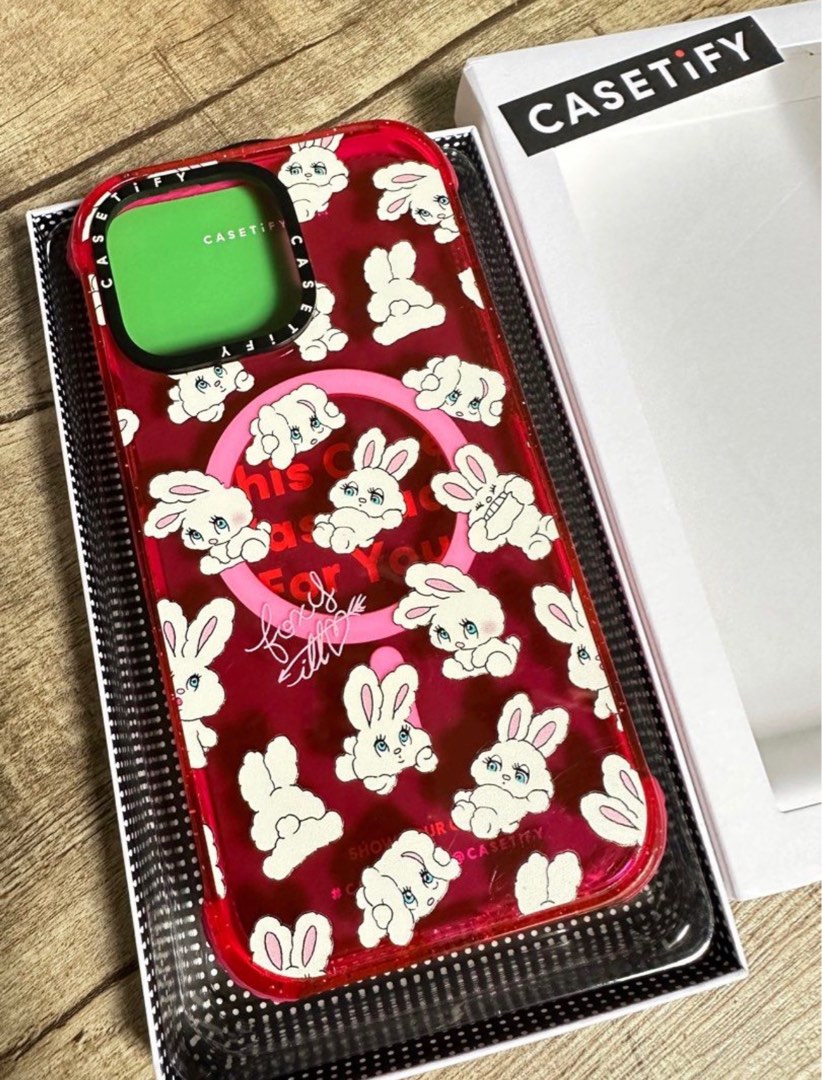 Casetify iPhone 14 Pro Max Case bunny, Mobile Phones & Gadgets, Mobile