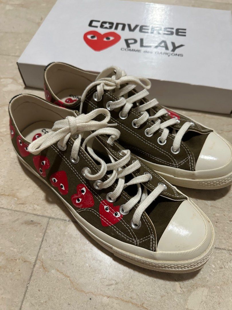 CDG X Converse Men s Fashion Footwear Sneakers on Carousell