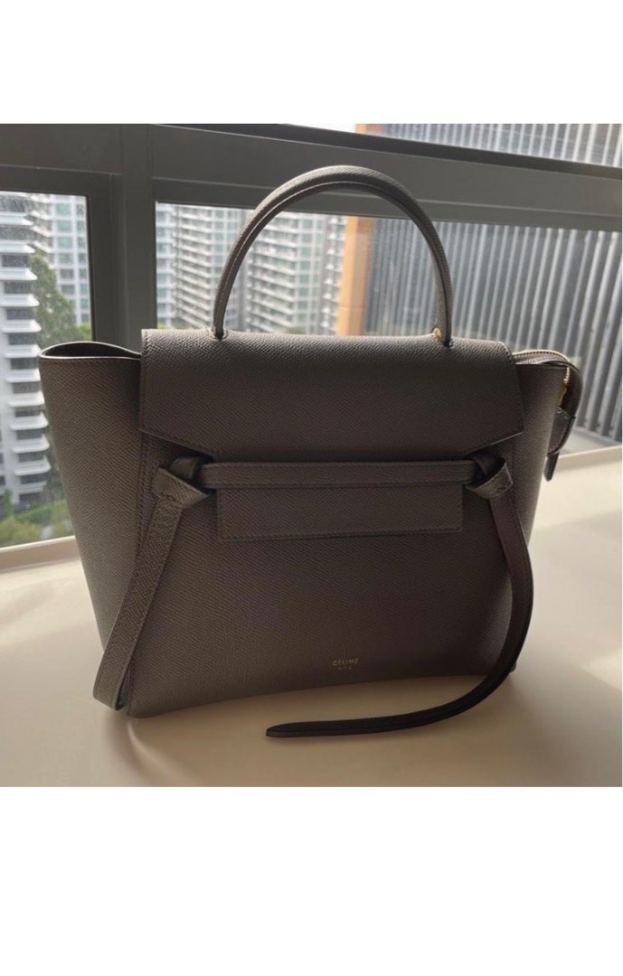 Celine belt bag grey top