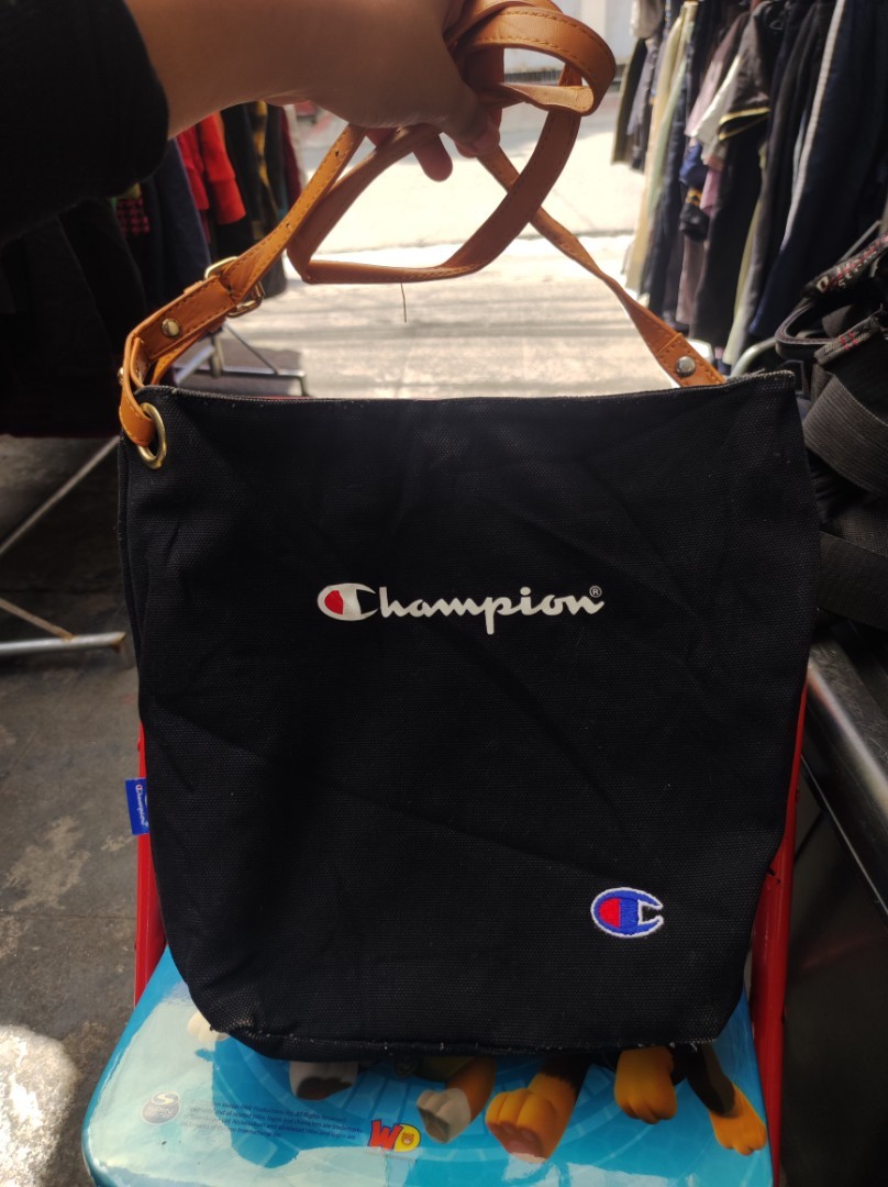 Champion Sling Bag, Luxury, Bags & Wallets on Carousell