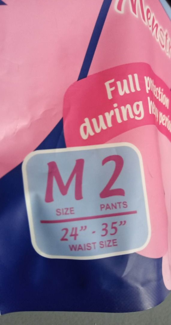 charmee menstrual pants 2s medium