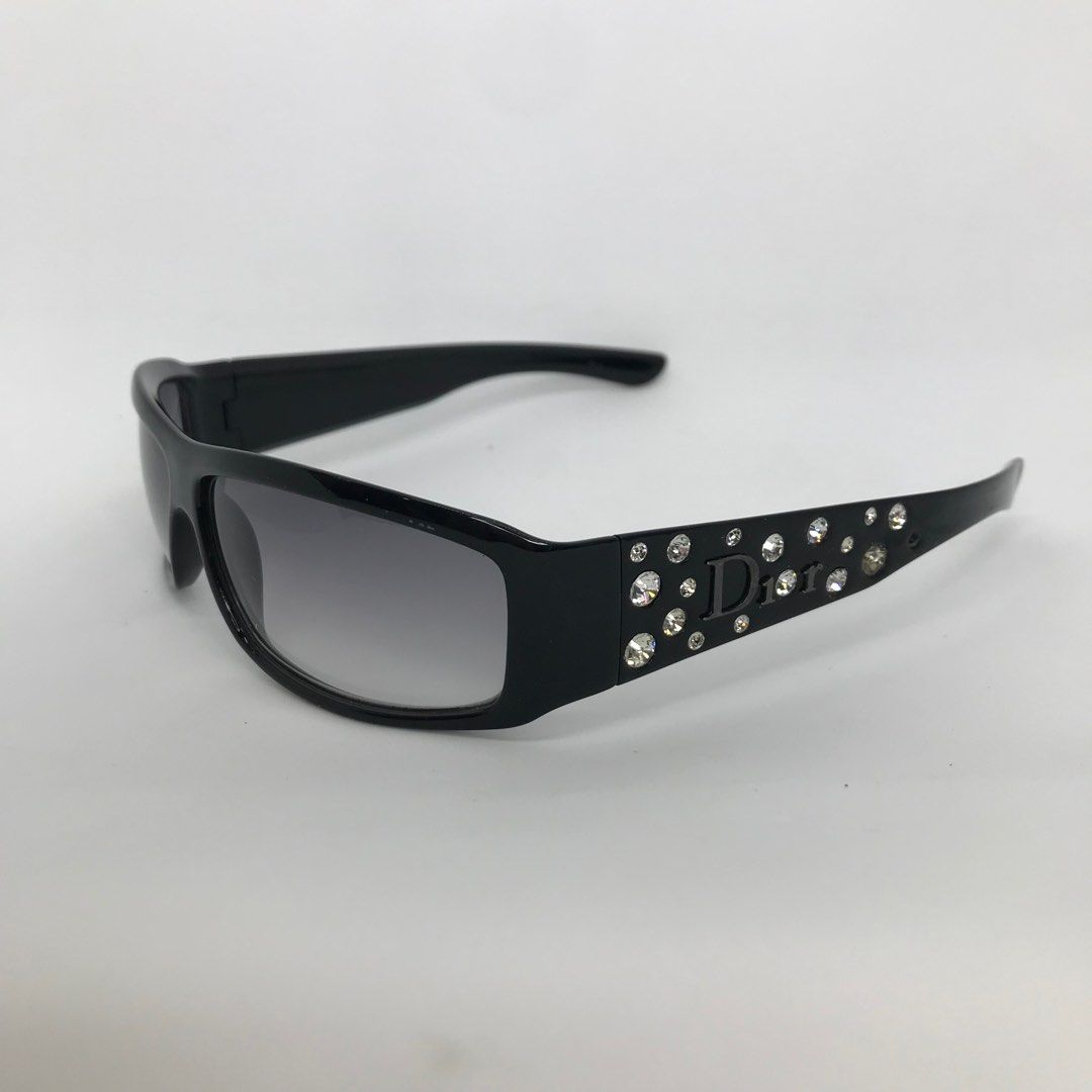 Dior 2025 rhinestone sunglasses