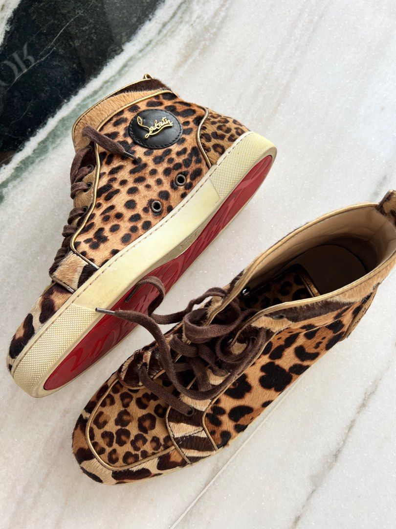 Christian Louboutin High Top Size 41 Luxury Sneakers Footwear