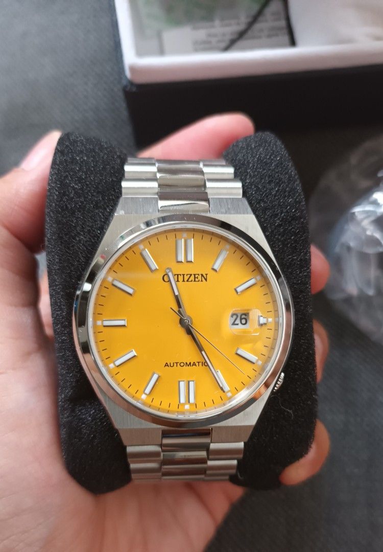Citizen Watch Yellow Dial on Carousell
