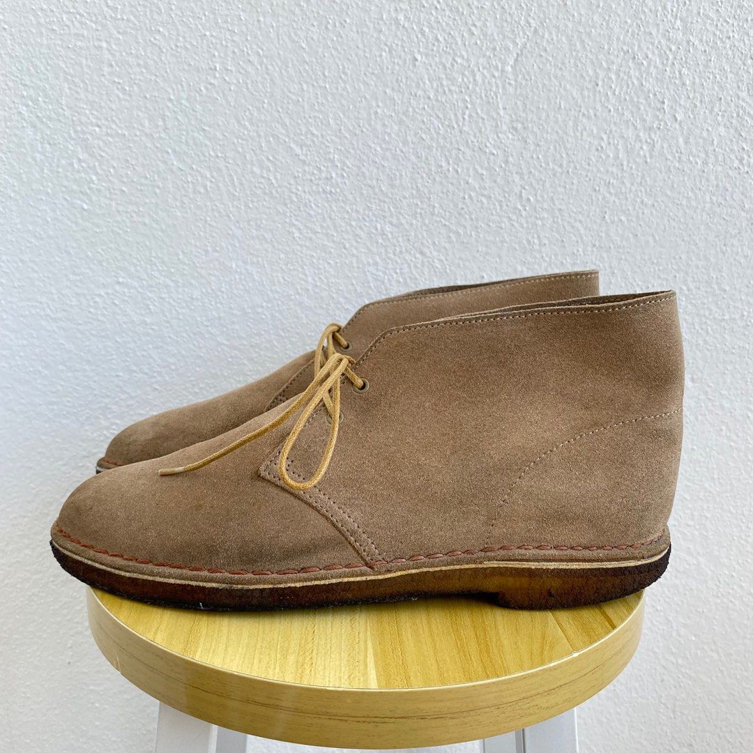 Clarks originals desert hot sale boot walnut suede