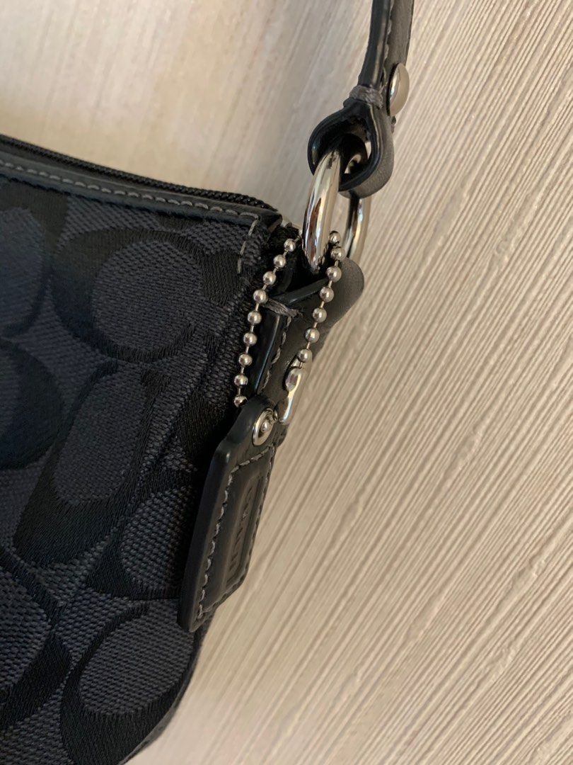 Mini black coach purse 2025