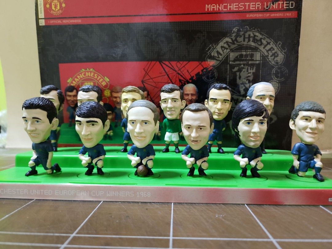 国内製造ProStars 1968 Manchester Utd European Cup Winners 11 figrure set プロスターズ マンチェスターU 11体セット #Geroge Best サッカー