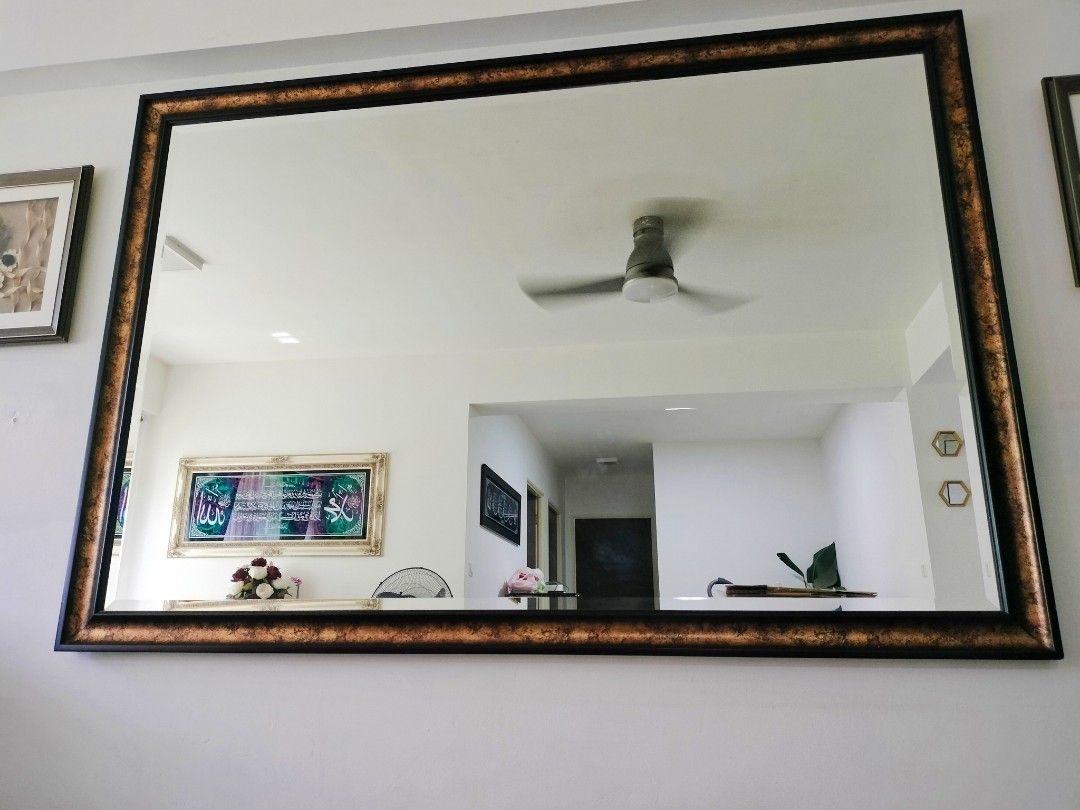 Custom made mirror, Furniture & Home Living, Home Decor, Mirrors on