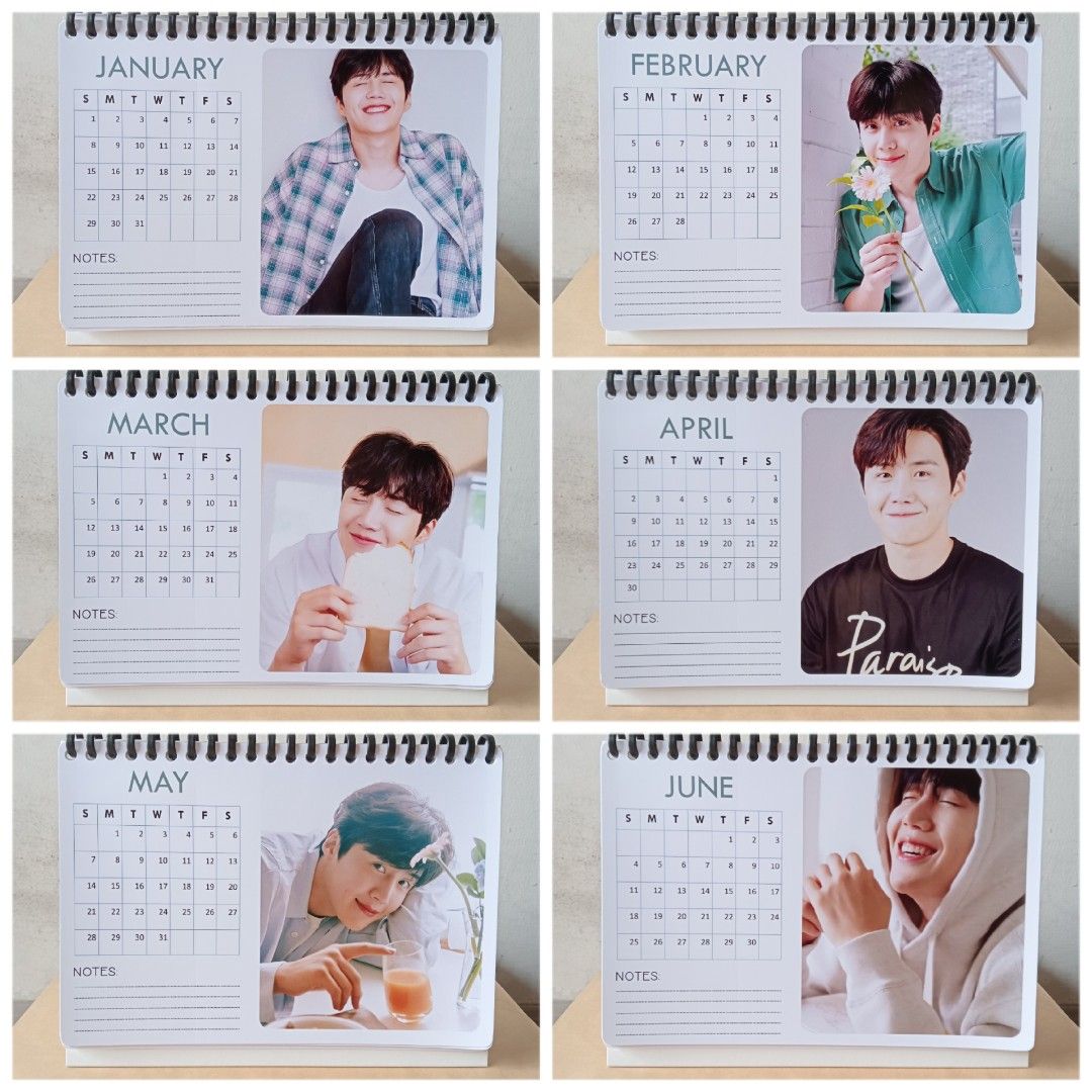 Customized calendars table top on carousell