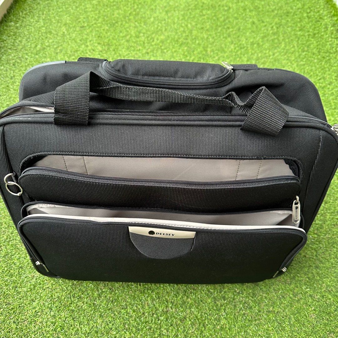 Delsey Cabin Size Travel Luggage Overnight Trolley Bag, Hobbies & Toys
