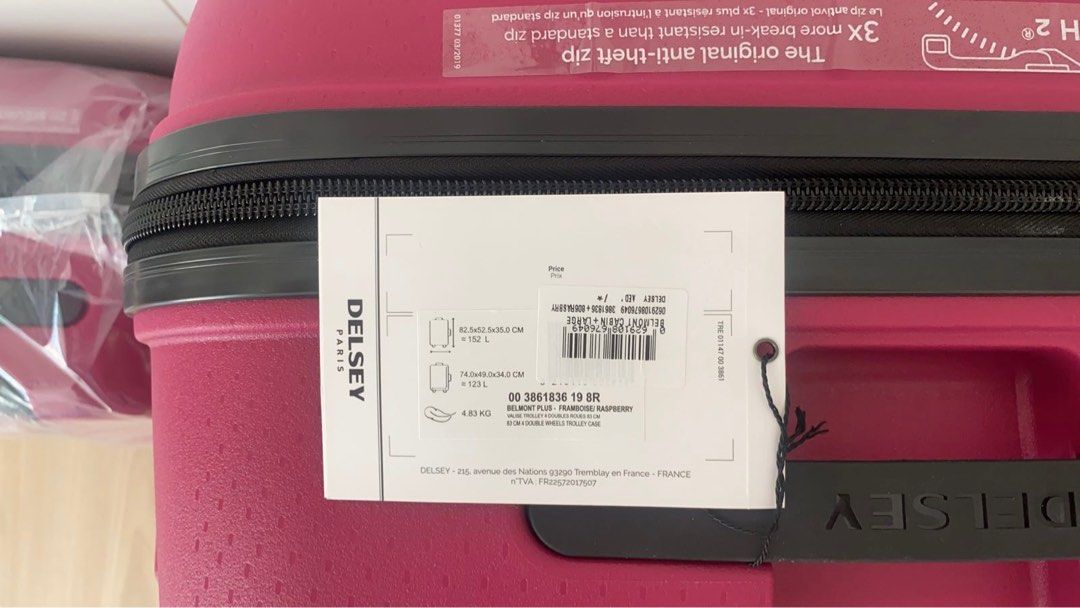 DELSEY Luggage Brand New, Hobbies & Toys, Travel, Travel Essentials