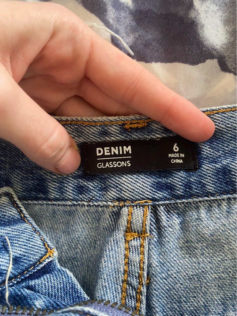 Denim shorts Women s Fashion Bottoms Shorts on Carousell