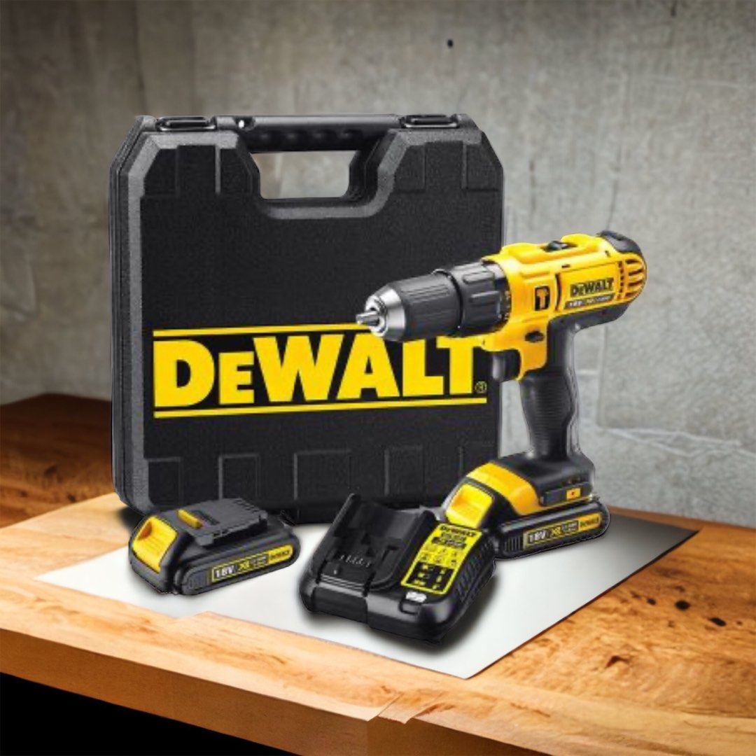 DEWALT CORDLESS HAMMER DRILL DRIVER 18V 1.3AH DCD776C2
