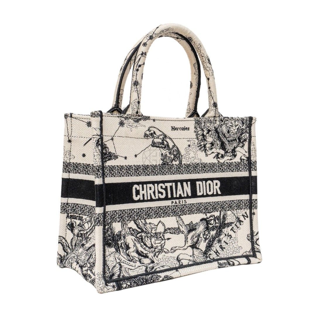 Christian dior sales tote bag small