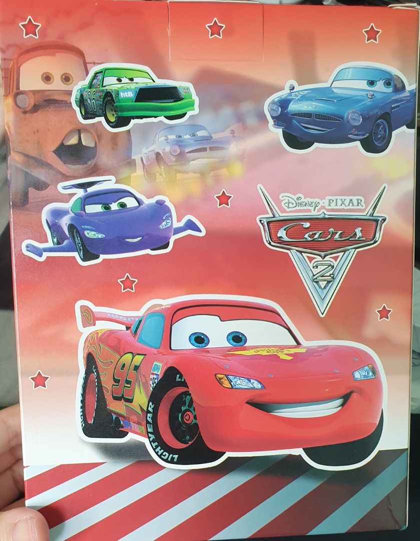 Disney Cars Water Bottle, Fork and Spoon Set, Hobbies & Toys