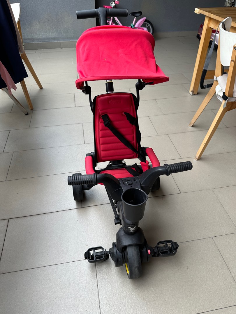 Doona S3 Liki Trike - Flame Red, Babies & Kids, Going Out, Strollers on ...