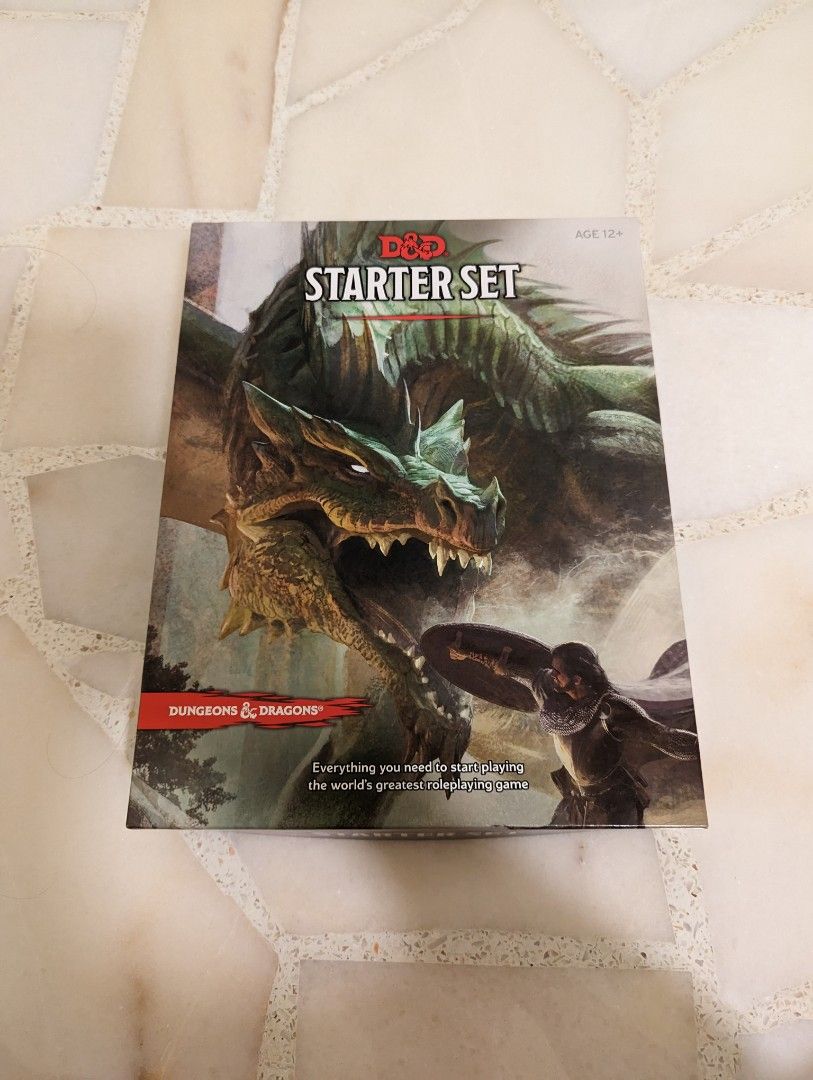 Dungeons and Dragons Starter Set, Hobbies & Toys, Toys & Games on Carousell