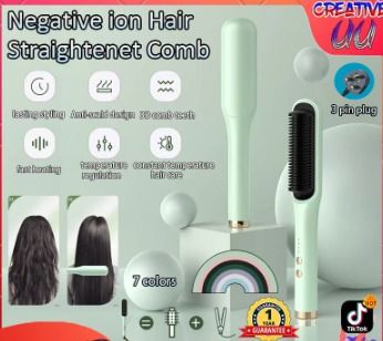 Electric comb for deals straight hair