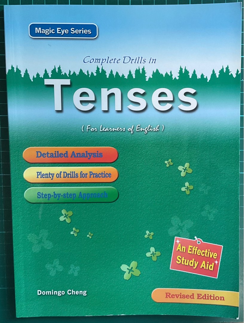 English Complete Drills in Tenses, 興趣及遊戲, 書本 & 文具, 書本及雜誌 補充練習 Carousell