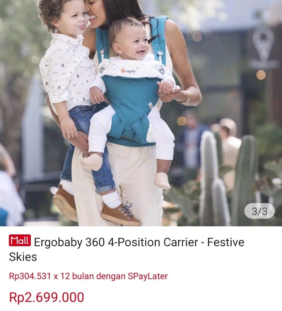 Ergobaby 360 hotsell festive skies