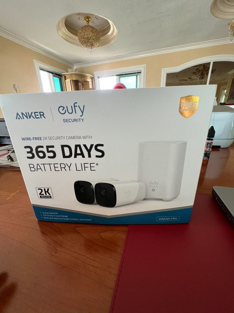 eufy by Anker eufyCam 2 Pro, Wireless Home Security Camera System, CCTV ...