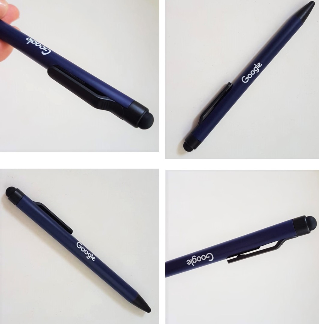 Exclusive Pen by Google, Active Lifestyle, Google Pen in Blue and Black ...