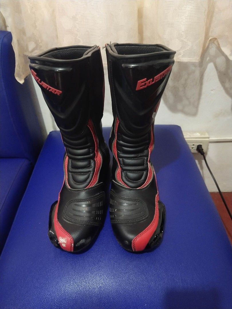 Exustar motorcycle boots store
