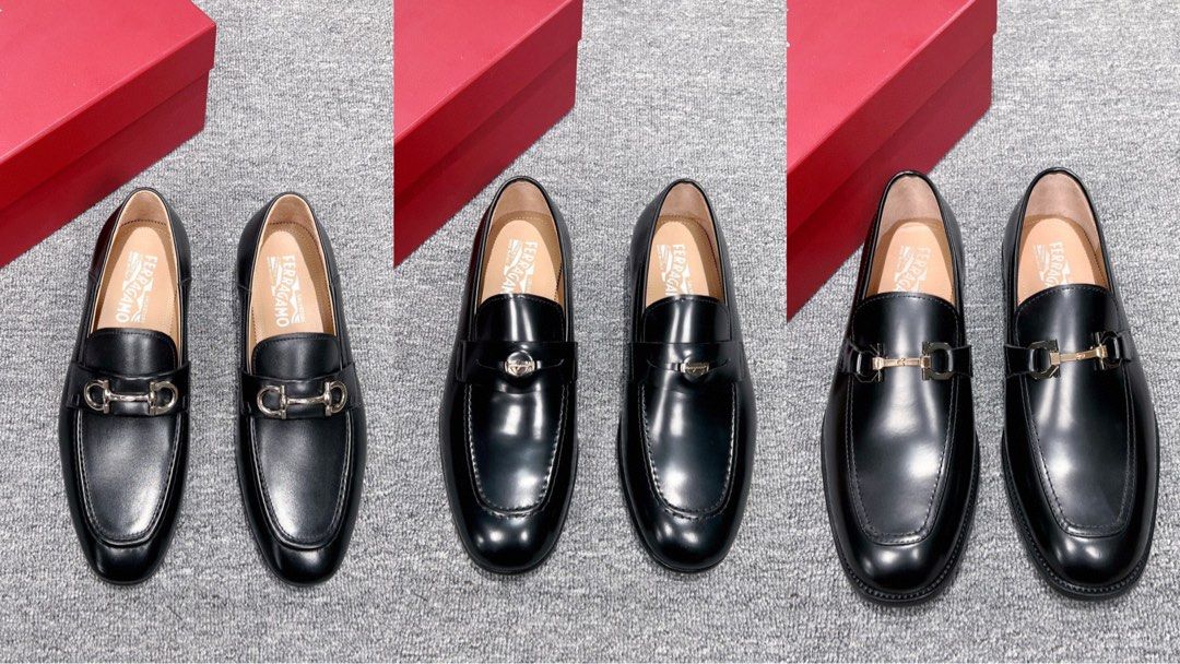 Ferragamo Men s Boutique Leather Shoes