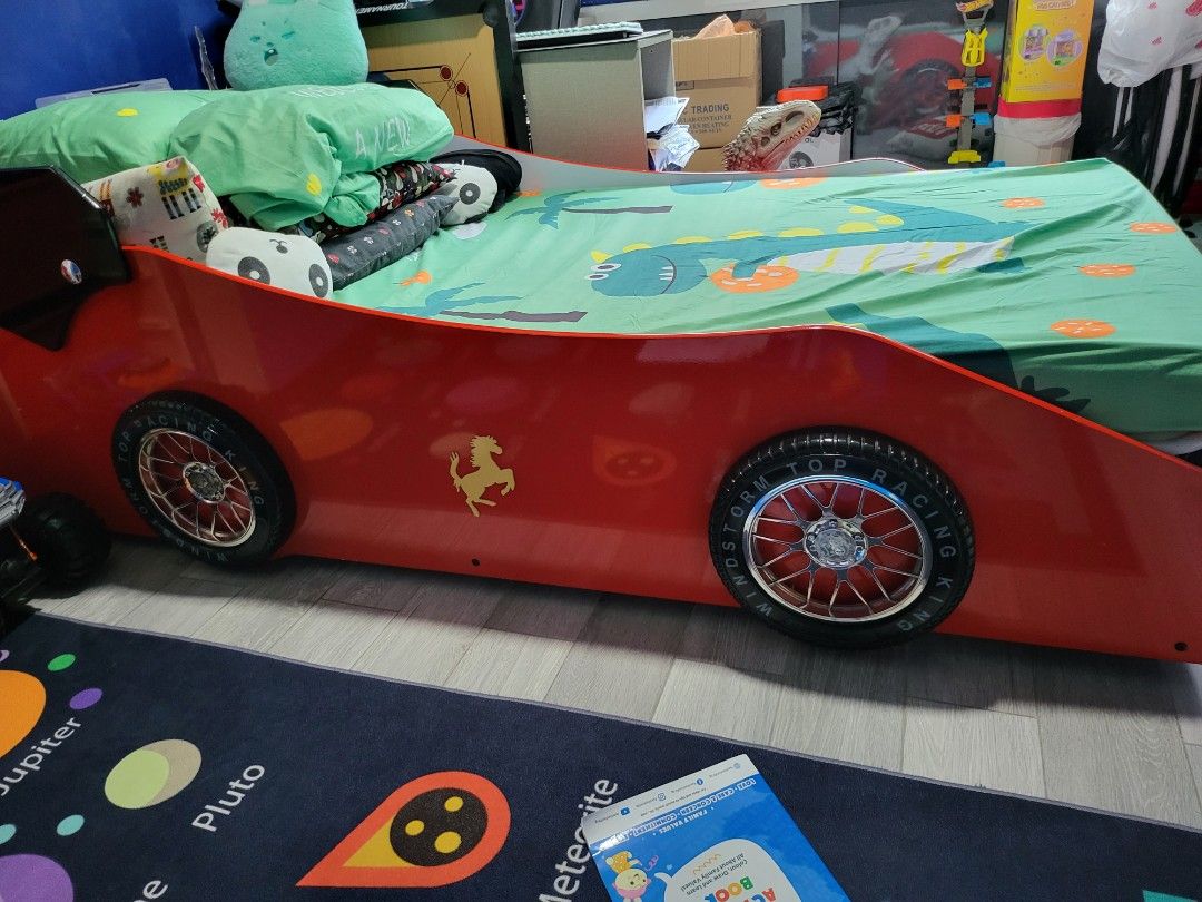 Ferrari bed frame, Furniture & Home Living, Furniture, Bed Frames ...